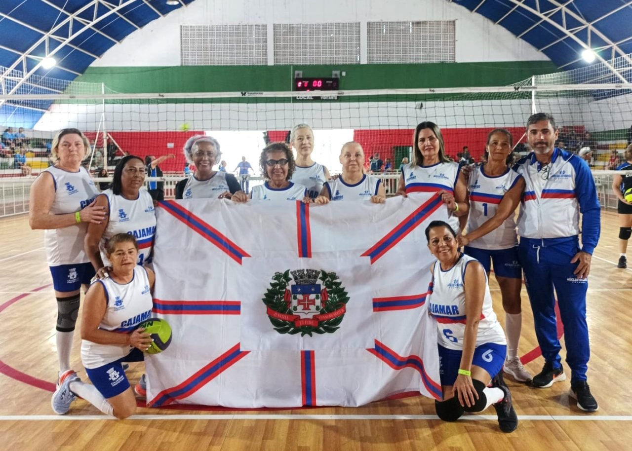 Idosos de Cajamar nos Jogos da Melhor idade