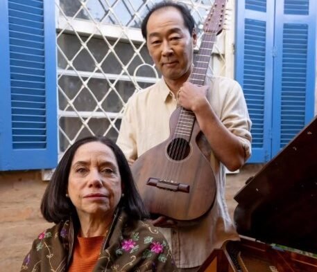 Ricardo Matsuda e Patricia Gatti, do Duo Viola & Cravo