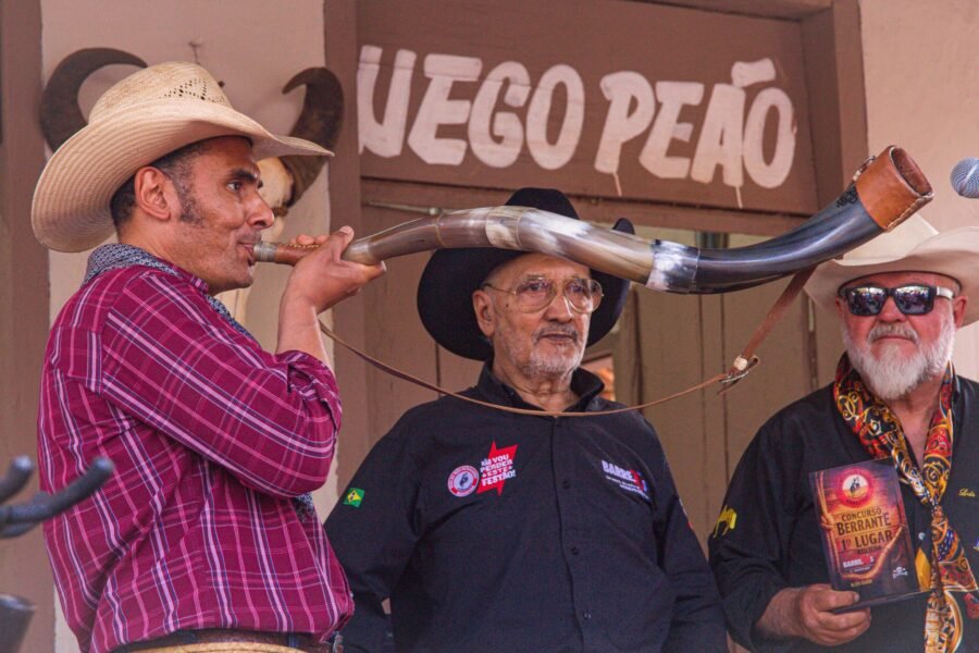 Cajamarense Leandro Berranteiro é bicampeão no Concurso de Berranteiros de Barretos Foto: O Diário Online