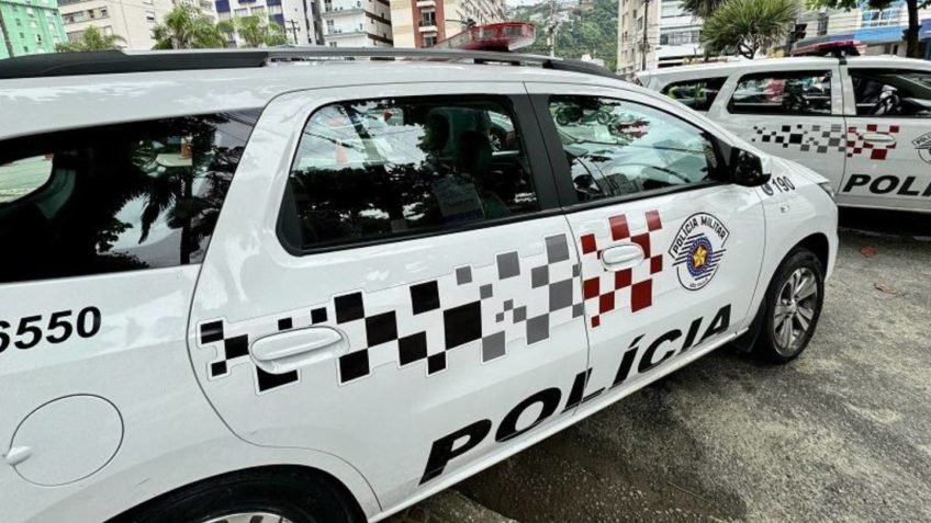 Viatura da Polícia Militar de São Paulo