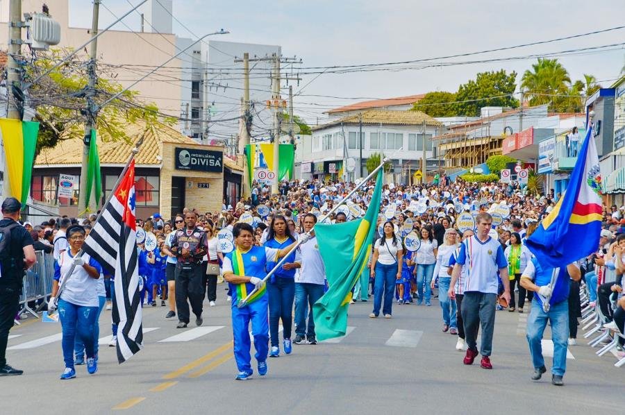 Desfile Cívico de de 7 de Setembro em Itupeva
