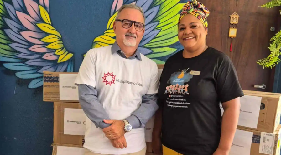 JundiaíShopping promove doação à Associação Beneficente Fios Encantados (Foto: Divulgação/ JundiaíShopping)