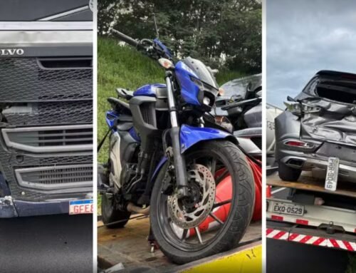 Engavetamento na Bandeirantes em Vinhedo deixa três feridos e gera congestionamento