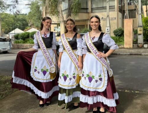 Corte da Festa da Uva 2026 divulga evento em cidades da região