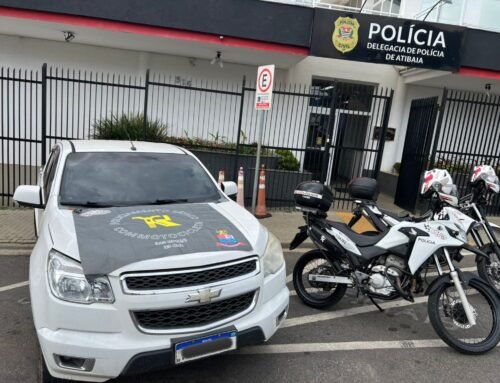 Veículo suspeito de estelionato é apreendido pela Polícia Militar em Atibaia