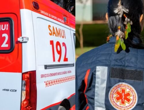 Motociclista fica ferido após colisão em cruzamento de Vinhedo