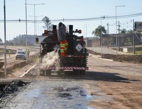 Trevo do Distrito Industrial de Valinhos entra na fase final com avanço da pavimentação asfáltica