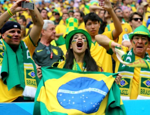 Copa no Centro exibe Brasil x Japão na Praça da Matriz em Jundiaí