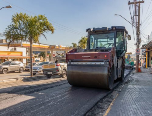 Nova pavimentação melhora mobilidade e segurança na Rua Várzea Paulista, no Agapeama