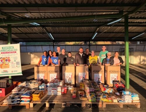 Ação solidária arrecada 441 quilos de alimentos em Vinhedo.