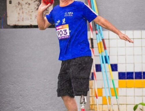 Atleta de Atibaia conquista ouro em torneio nacional de atletismo paralímpico