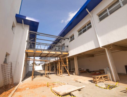 Obra retomada na Vila Progresso avança e vai transformar prédio em moderno complexo de saúde em Jundiaí
