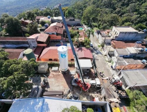 Novo reservatório reforça abastecimento de água em Caieiras