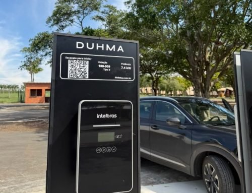 Parque Maeda instala carregadores para carros elétricos