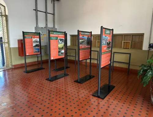Louveira recebe exposição sobre ferrovias e novos trens
