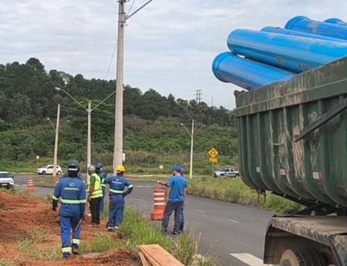 Salto inicia instalação de adutoras para ampliar abastecimento de água
