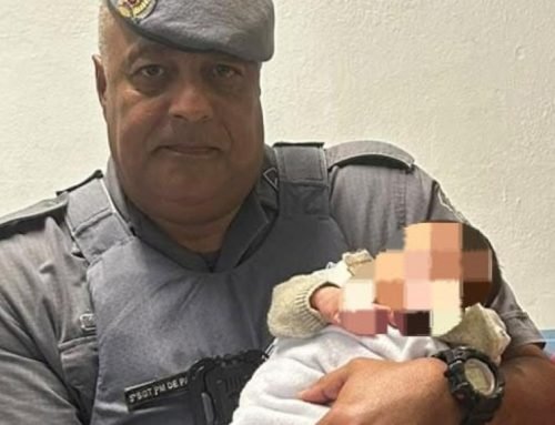 PMs salvam bebê de 3 dias engasgado em Várzea Paulista